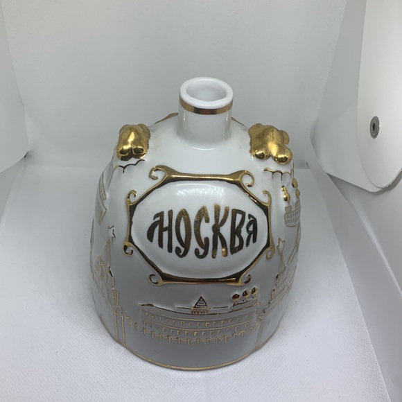 GARDNER Russian Porcelain Decanter Hand Made - Picture 11 of 12